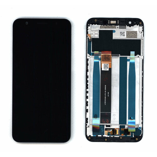 Модуль (матрица + тачскрин) для Asus Zenfone Live L1 ZA550KL черный с рамкой