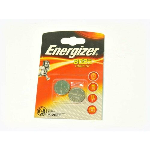 Батарейка литиевая дисковая специальная 3В 1шт Energizer Lithium CR2025 BL-2// camelion lithium cr1632 bp1 батарейка литиевая дисковая специальная 3в 1шт cr1632bp1 chameleon cr1632 bp1