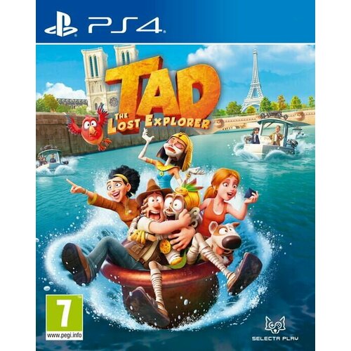 Tad The Lost Explorer and The Emerald Tablet (PS4) английский язык