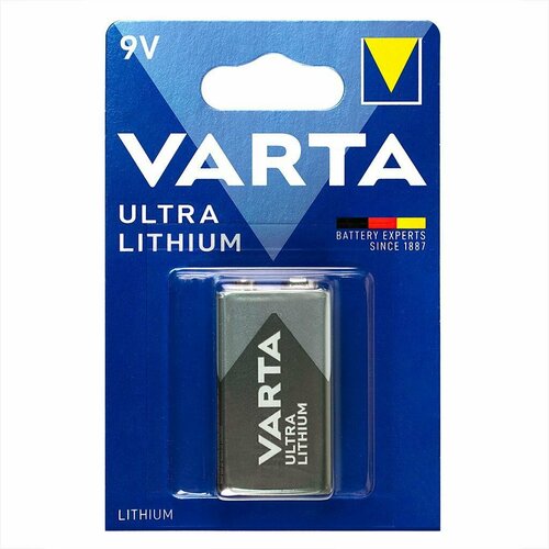 Батарейка литиевая VARTA Ultra Lithium 6122 CR-V9 BL-1