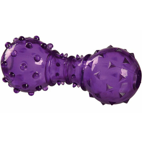 Игрушка для собак Trixie Гантеля для лакомств 12 см (1 шт) trixie 46002 игрушка для лакомств для кошек кормушка туннель o 28 см 14 см