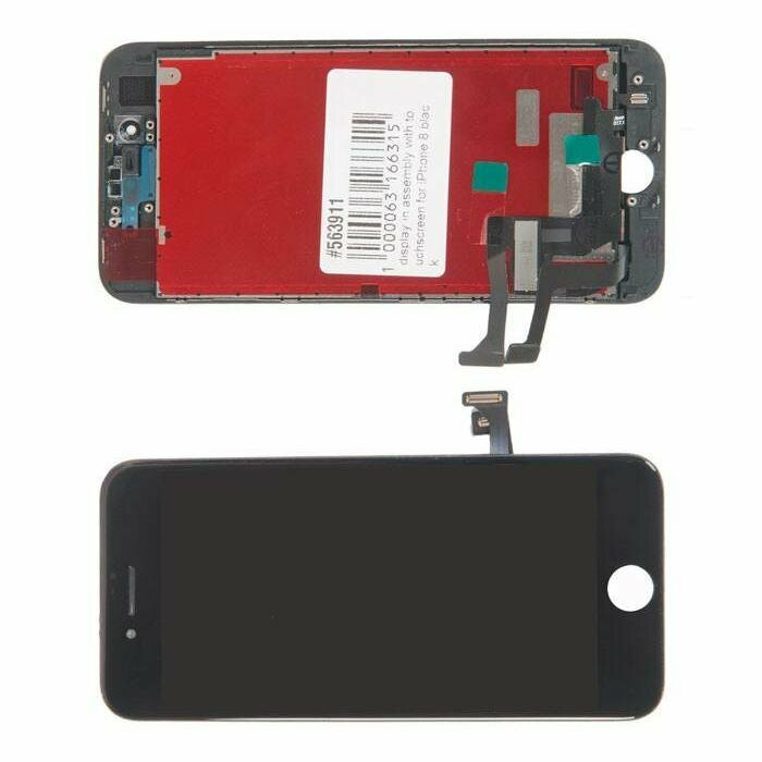 Дисплей для смартфона в сборе с тачскрином SE 2020 Tianma черный (RocknParts) iPhone 8