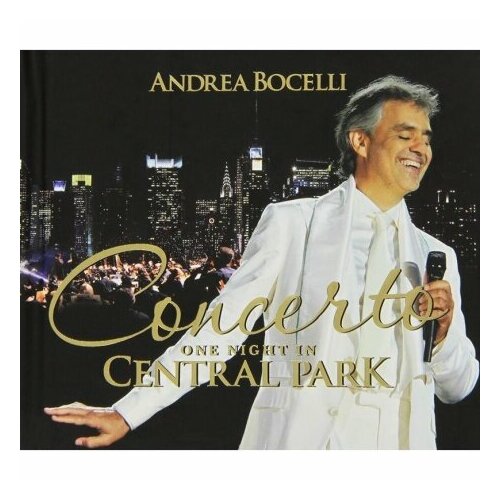 andrea bocelli andrea bocelli concerto one night in central park 10th anniversary limited colour 2 lp 180 gr Компакт-Диски, , ANDREA BOCELLI - Concerto: One Night In Central Park (CD)