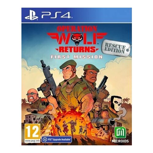 Operation Wolf Returns: First Mission [PlayStation 4, PS4 английская версия] operation wolf returns first mission [playstation 4 ps4 английская версия]