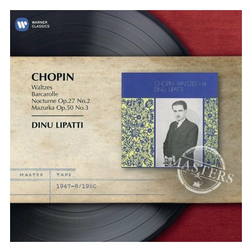 Компакт-Диски, EMI CLASSICS, DINU LIPATTI - WALTZES (CD) компакт диски emi classics andre previn jean phillippe collard camille saint saens klavierkonzerte 1 5 cd