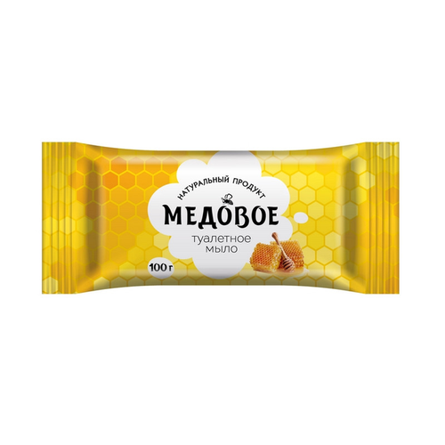 ORGANIC Natural Мыло туалетное Медовое, 100 гр мыло медовое 110г крымские сказки