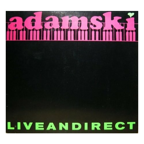 Старый винил, MCA Records, ADAMSKI - Liveandirect (LP , Used) старый винил mca alice cooper constrictor lp used