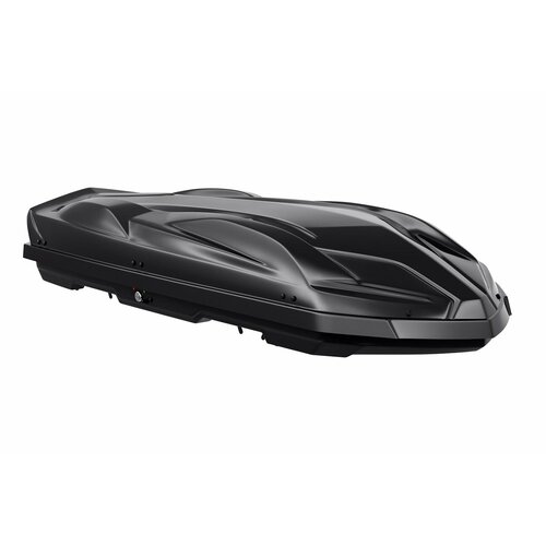 Автобокс CYBORT F1 двухсторонний Black Metallic Glossy 206х86х33 410 л