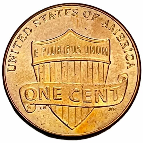 США 1 цент 2011 г. (Shield Cent, Линкольн) (D) (Из ролла) 1 цент 1956 сша d из оборота