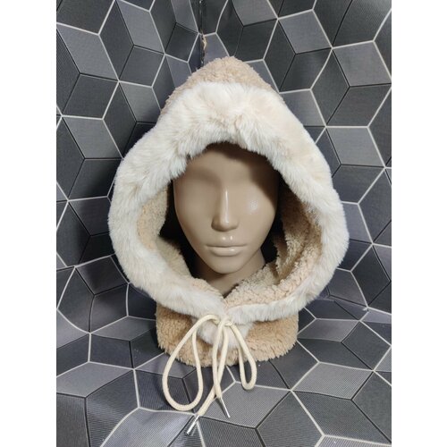 фото Шапка lukky, размер универсальный, бежевый