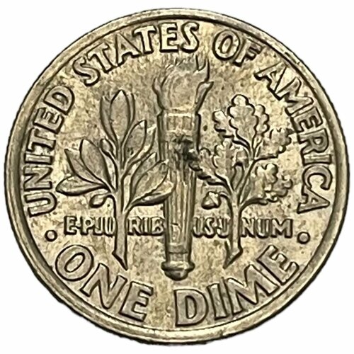 США 10 центов (1 дайм) 1981 г. (Dime, Рузвельт) (P)