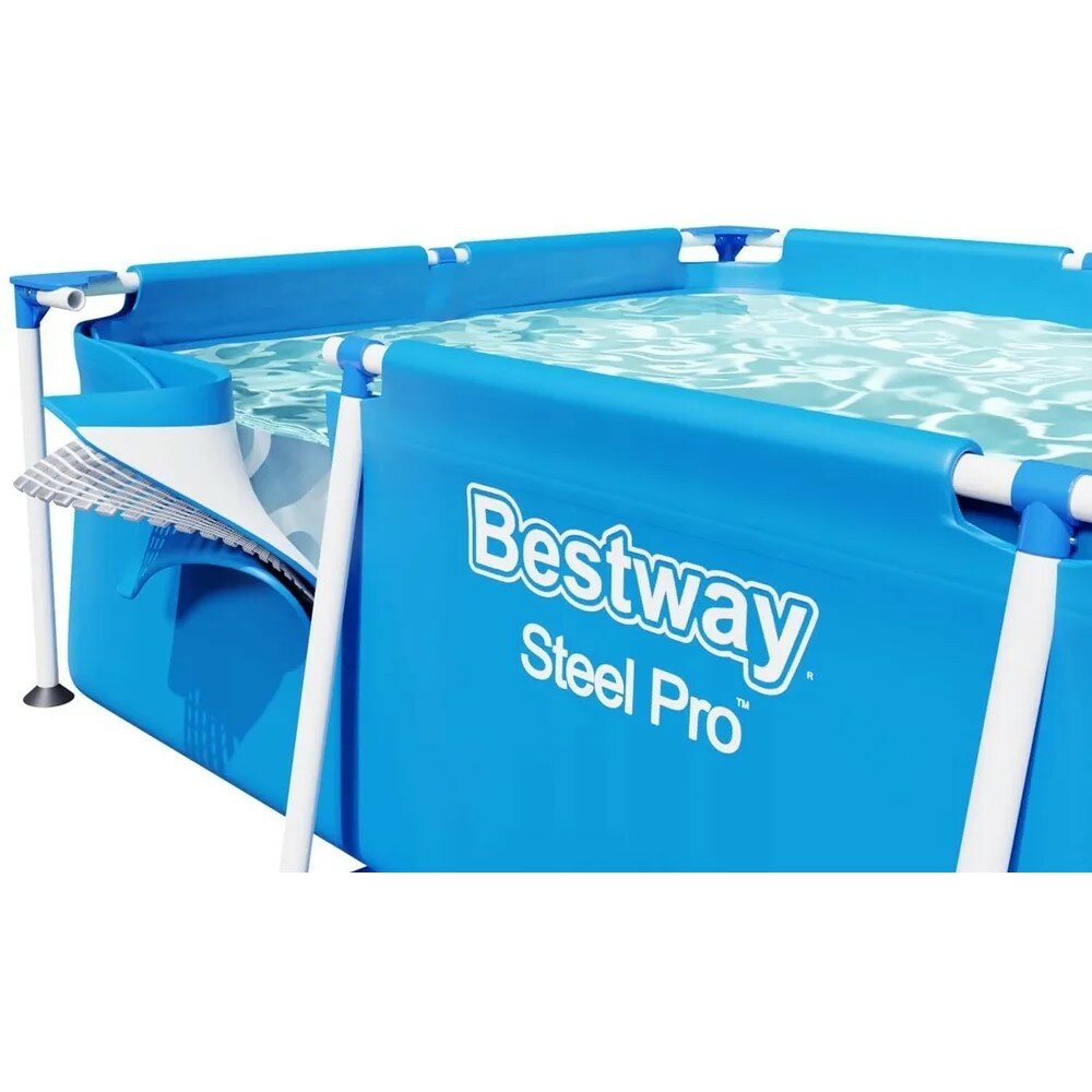 BESTWAY 56405 Каркасный бассейн STEEL PRO, 400 х 211 х 81 см, 5700л - фотография № 4