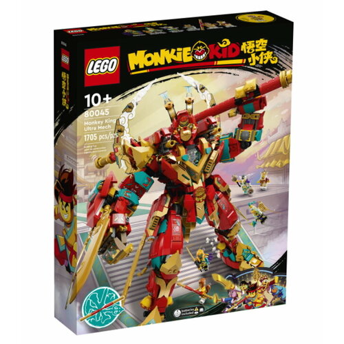 Конструктор LEGO Monkie Kid 80045 Ультра Робот Король обезьян