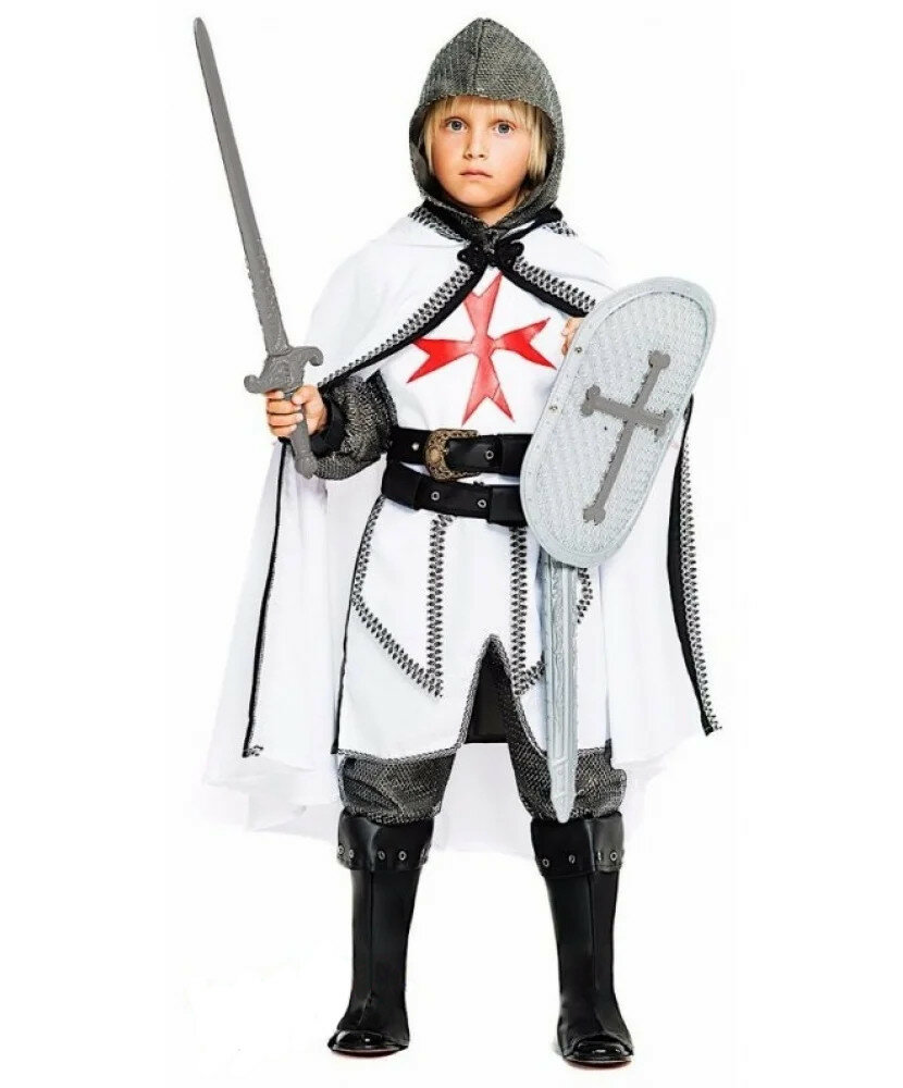 Детский костюм "Рыцарь-крестоносец" (9206) 122 см