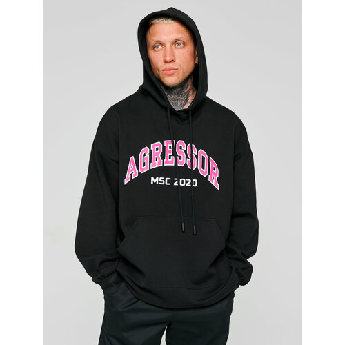 фото Толстовка agressor, размер s, черный