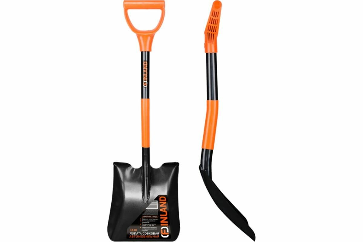 Автомобильная совковая лопата Центроинструмент FINLAND — фото 1