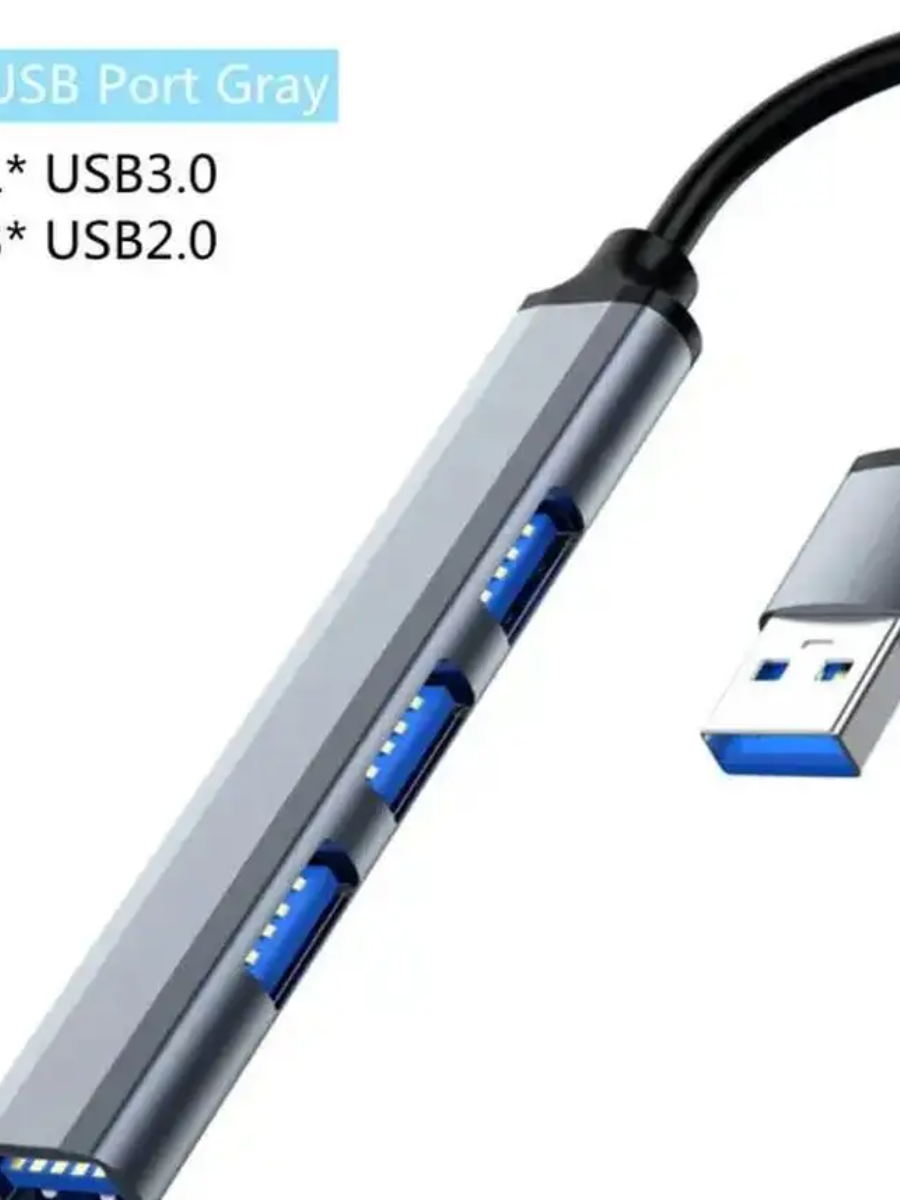 USB-Hub концентратор- разветвитель. ХАБ адаптер.