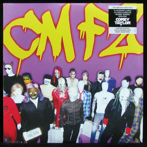 Виниловая пластинка BMG Corey Taylor – CMF2 (2LP, coloured vinyl) bmg kylie disco extended mixes coloured vinyl 2lp