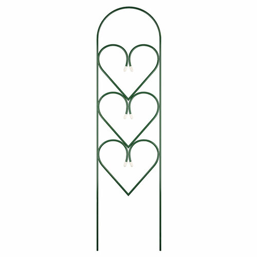 Шпалера садовая металлическая Сердце, 130 х 35 см шпалера садовая металлическая сердце 130 х 35 см