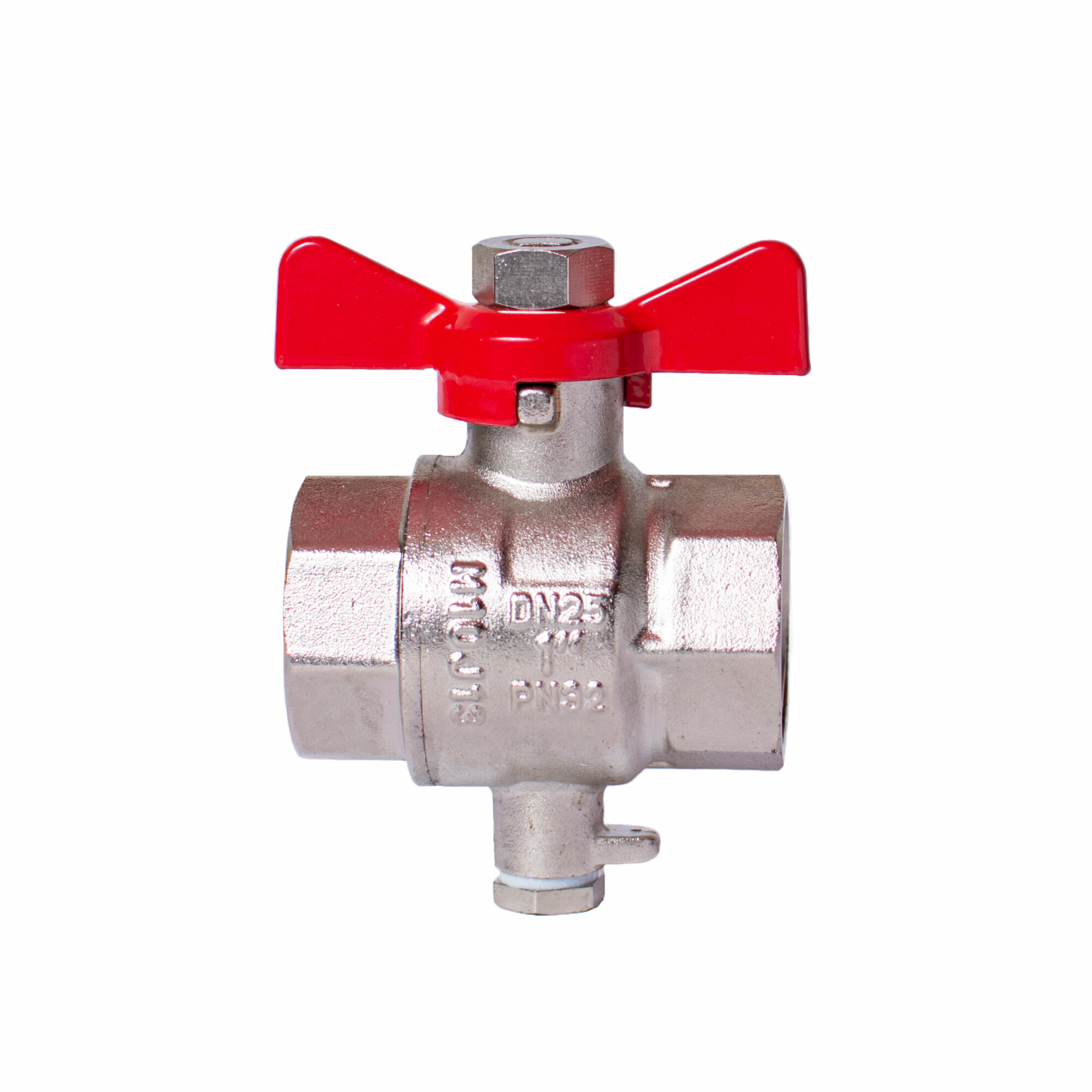 Шаровый кран для термодатчика Ду25 — фото 1