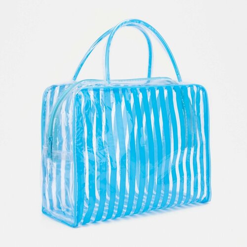 фото Косметичка голубой denco store