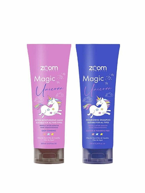 Zoom Unicorn Шампунь + Маска для волос 250/250ml