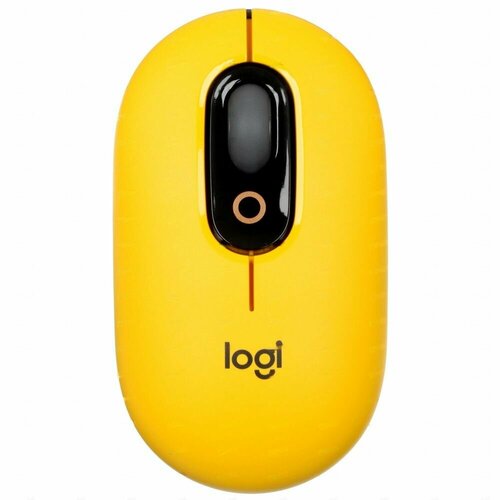 Мышь беспроводная Logitech POP Mouse 910-006420 желтый