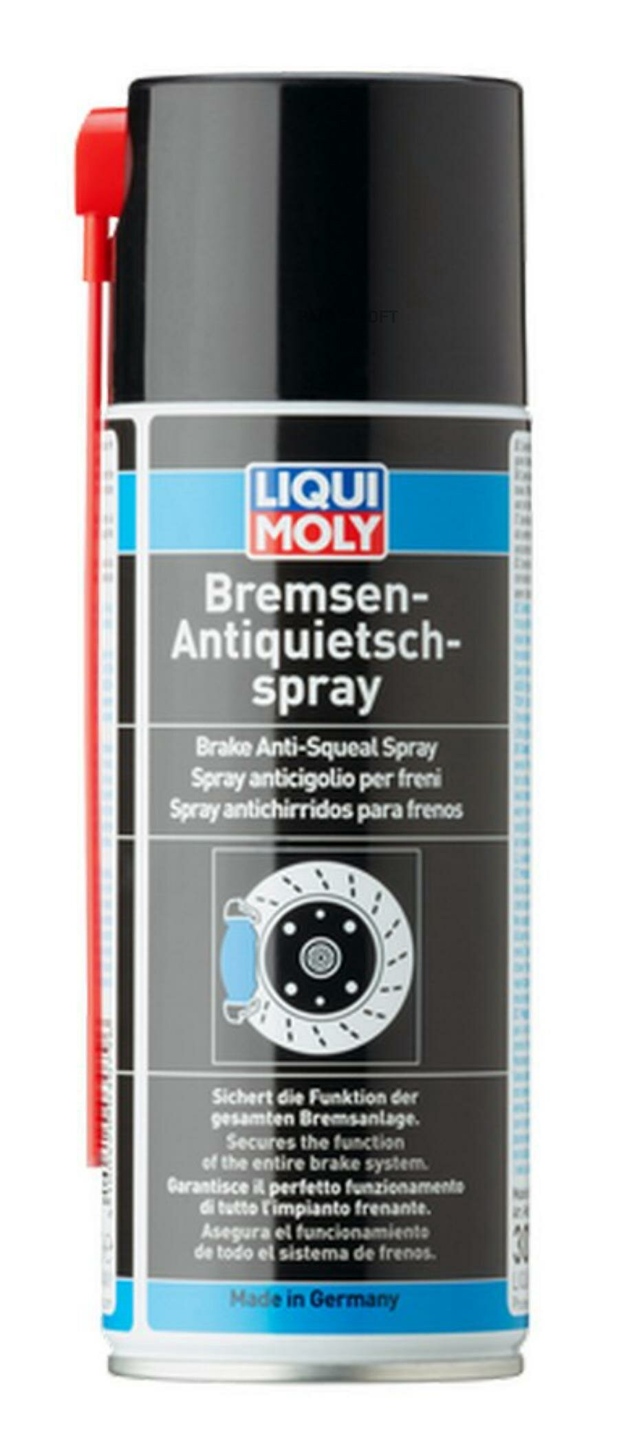 LIQUI MOLY 3079 Смазка для тормозной системы Bremsen-Anti-Quietsch-Spray аэрозоль 400мл