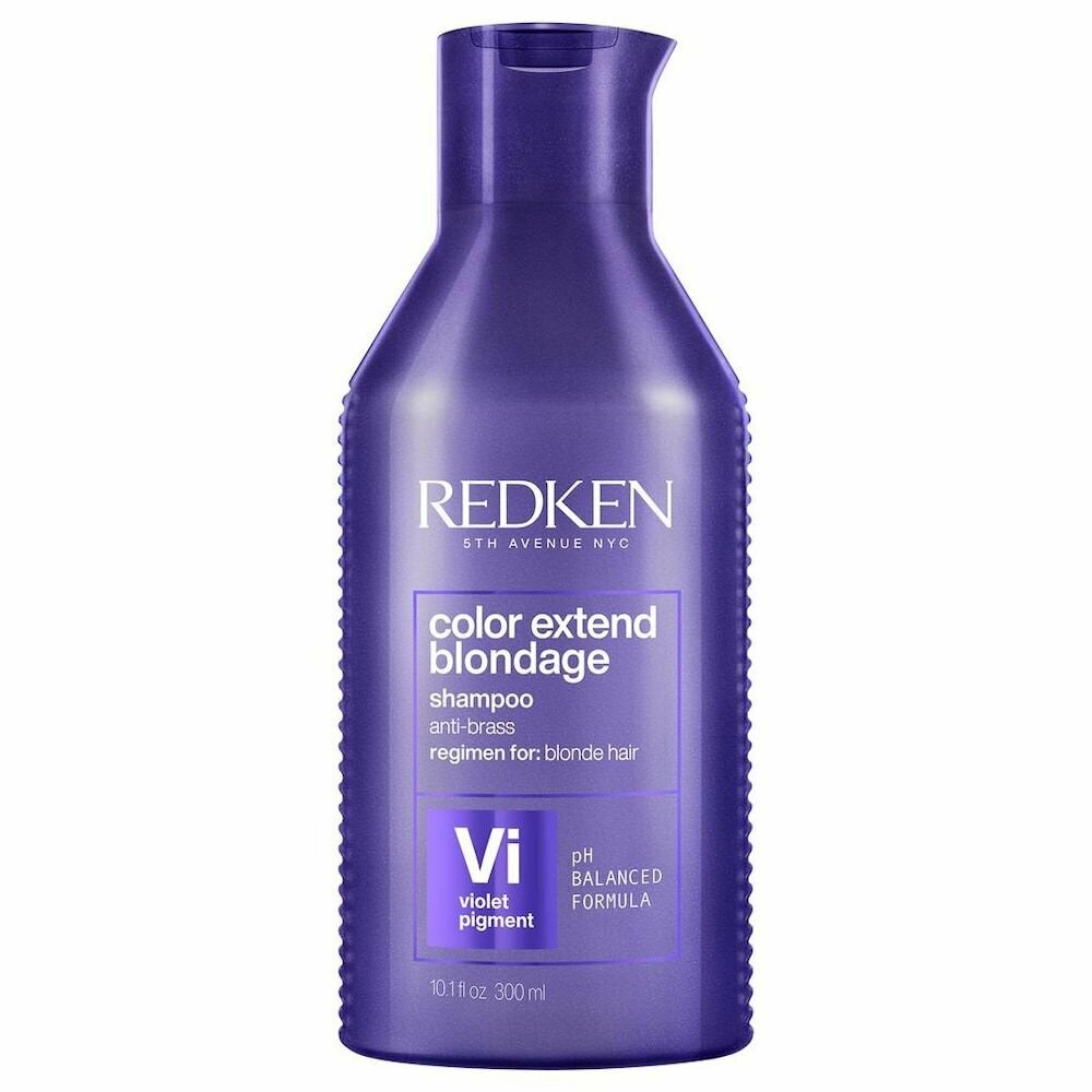 Redken Color Extend Blondage Shampoo Шампунь с ультрафиолетовым пигментом для оттенков блонд 300 мл (Redken, ) - фото №14