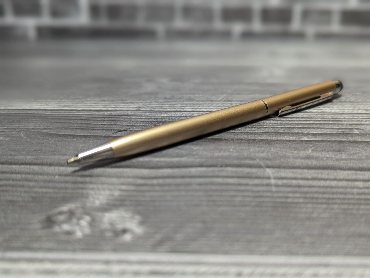 Ручка-стилус для смартфона, планшета для учебы, рисования золотистая
