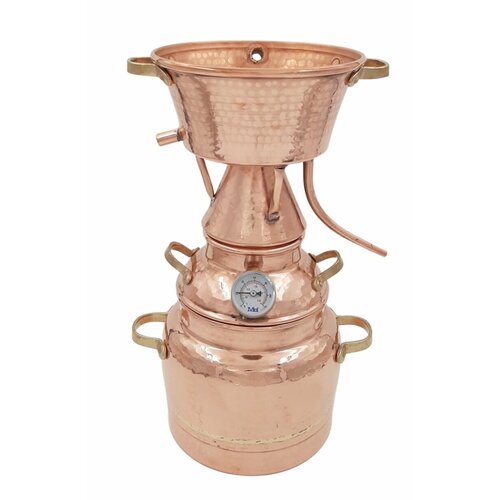 Алькитара CopperCrafts Премиум 15 л трехкамерная паяная с термометром 2699000₽