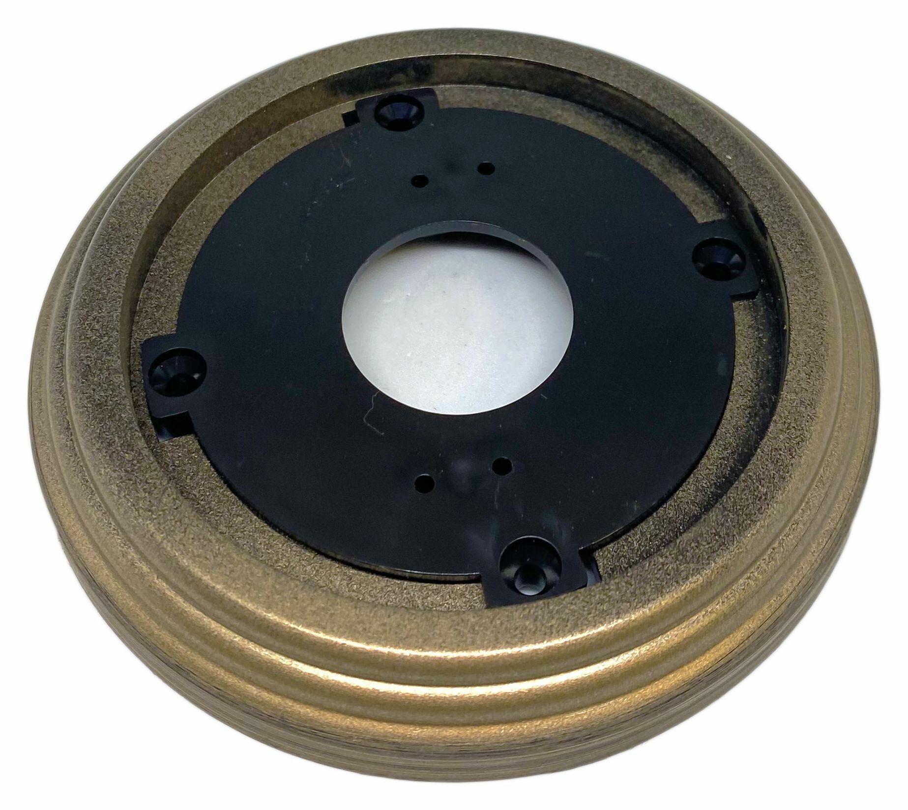 МезонинЪ / Рамка пластиковая для ретро-электрики 1-местная цвет - Бронза. Серия 