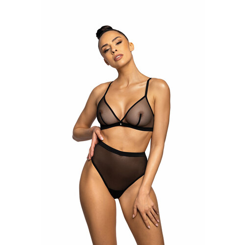 фото Трусы mat lingerie, размер 40, черный