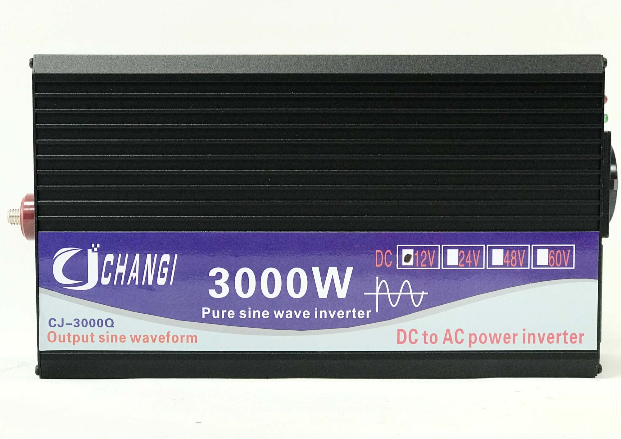 Автомобильный инвертор Power Inverter 12 220В 3000 Вт. Постоянная мощность до 1500 Вт. Преобразователь напряжения трансформатор для авто