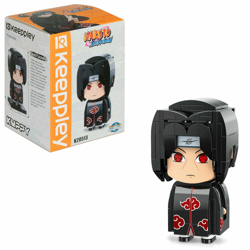 фото Конструктор 1toy "итачи учиха" 10,5*8*5,5 см, коробка 1 toy