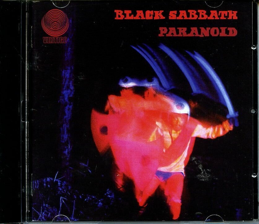 Музыкальный компакт диск BLACK SABBATH - Paranoid 1970 г (производство Россия)