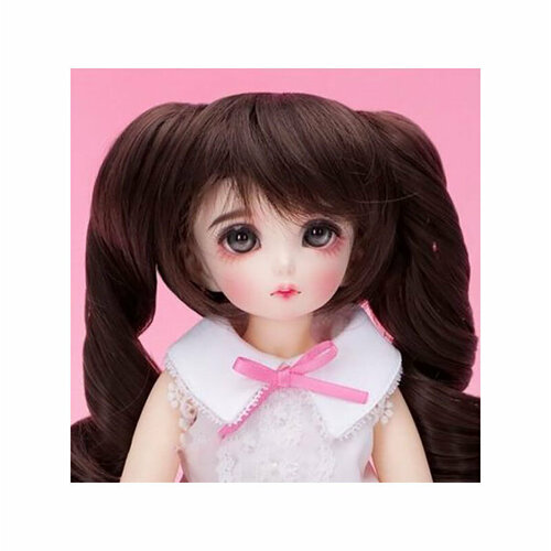 Fairyland LFW-10 Dark Brown Wig for LittleFee (Темно-каштановый парик для кукол ЛитлФи Фейриленд)