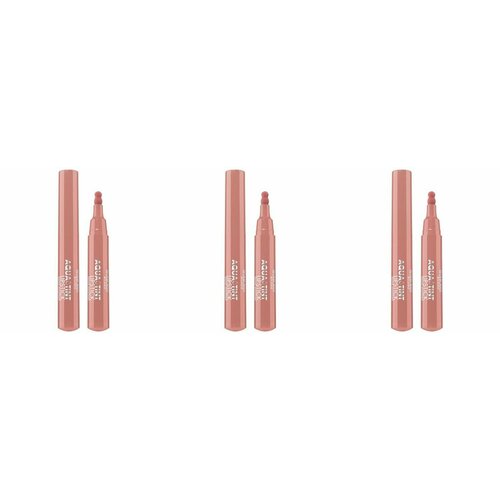 Deborah Milano Тинт для губ Aqua Tint Lipstick, тон 01 терракотовый, 2.5 г, 3 шт