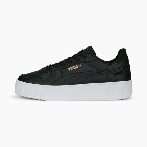 Кеды PUMA, размер 38 RU /39 EUR /8.5 US /25 см, черный