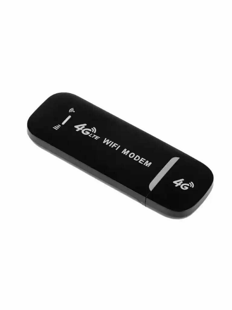 Мини-маршрутизатор LTE 4G "Модем" с точкой доступа 150 Мбит/с / USB модем - роутер. LTE, 4G, Wi-Fi (черный, белый) — фото 5