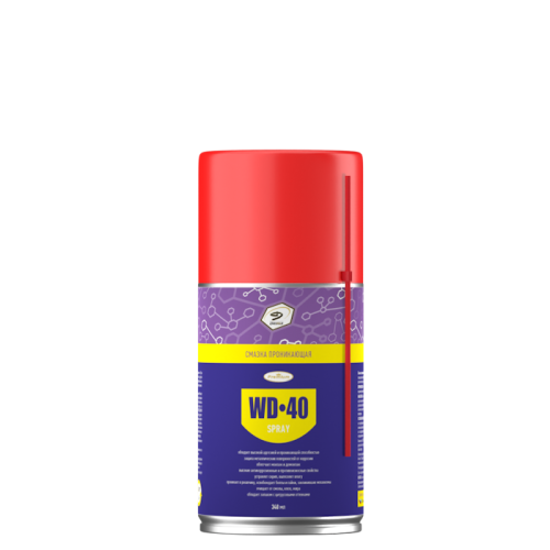 Смазка проникающая Denzol’s «WD•40» (аэрозольный баллон 340 мл)