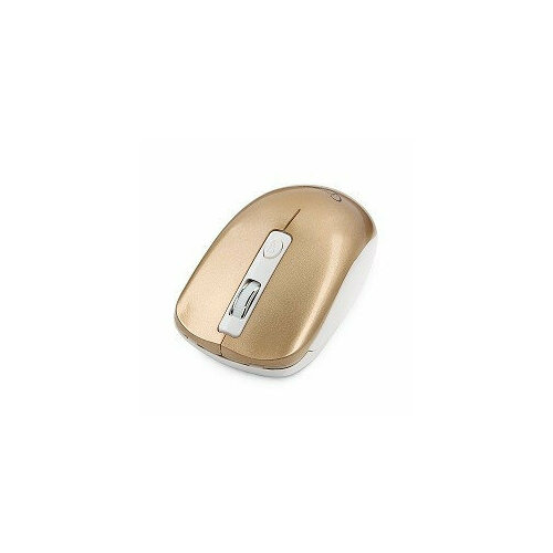 Gembird MUSW-400-G Gold USB ( Мышь беспров, 3кн.+колесо-кнопка, 2.4ГГц, 1600 dpi, бесшумный клик)