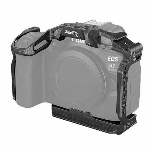 SmallRig 4161 Клетка для цифровой камеры Canon EOS R6 Mark II “Black Mamba” smallrig 2982b клетка для цифровых камер canon eos r5 r6 шт