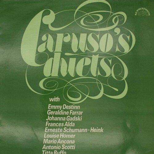 Виниловая пластинка Разные - Caruso's Duets (LP) виниловая пластинка sting duets