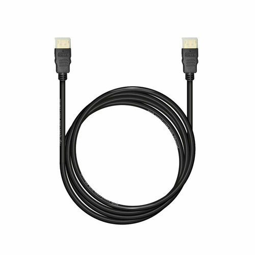 Bion Кабель HDMI v1.4, 19M/19M, 3D, 4K UHD, Ethernet, CCS, экран, позолоченные контакты, 2м, черный (BXP-CC-HDMI4L-020) bion expert кабели hdmi dvi dp bion кабель hdmi v1 4 19m 19m 3d 4k uhd ethernet ccs экран позолоченные контакты 2м черный bxp cc hdmi4l 020