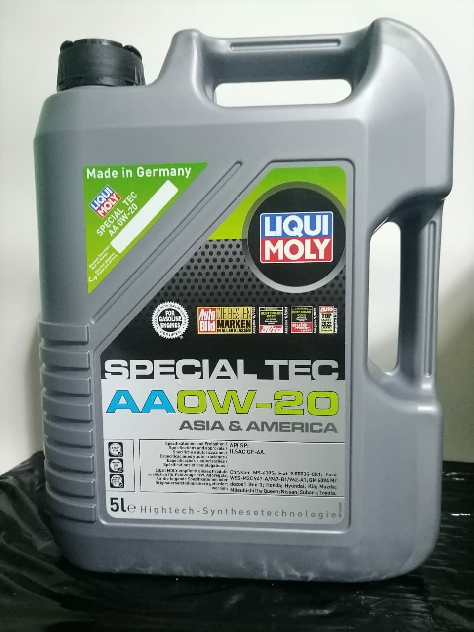Синтетическое моторное масло Liqui Moly Special Tec AA 0W-20 5л арт. 6739