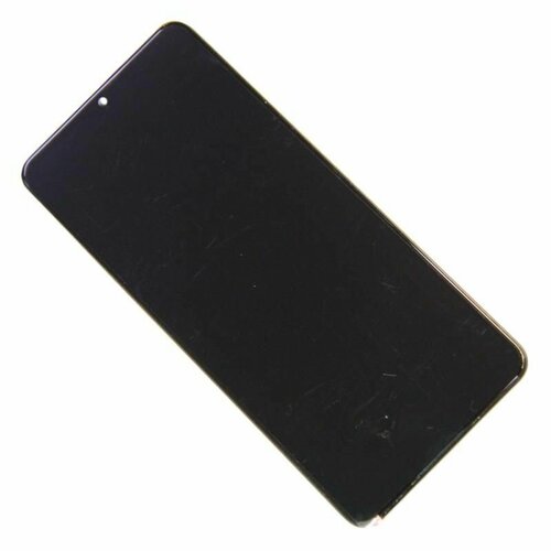 Дисплей для Samsung SM-A225F (Galaxy A22) модуль в сборе с тачскрином <черный>