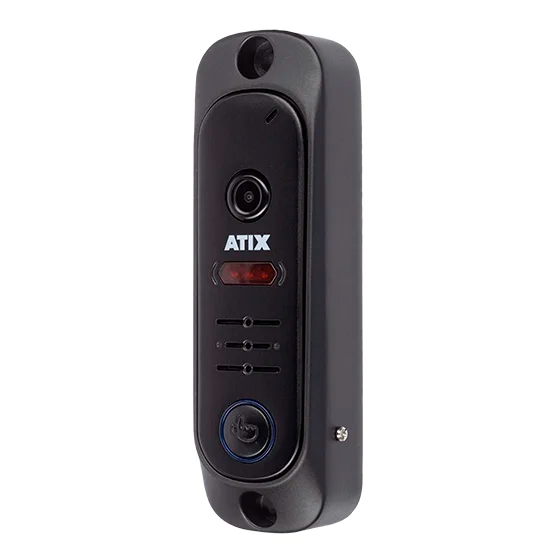 Накладная видеопанель черного цвета ATIX AT-I-D11C Black 1000ТВЛ