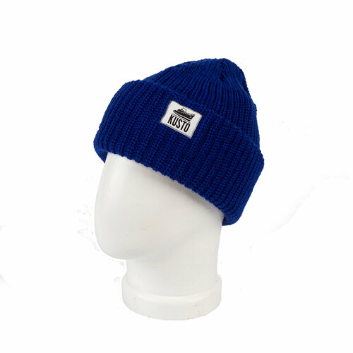 фото Шапка kusto, размер onesize, синий