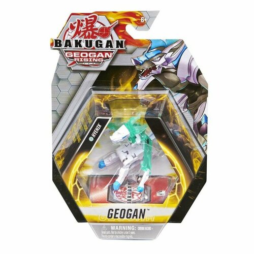 Фигурка-трансформер Bakugan Геоган S3 Hyenix 6059850/20131558 белый фигурка трансформер bakugan s3 geogan talan red 6059850 20134835